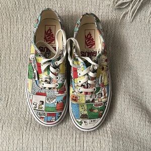 Peanuts comic vans